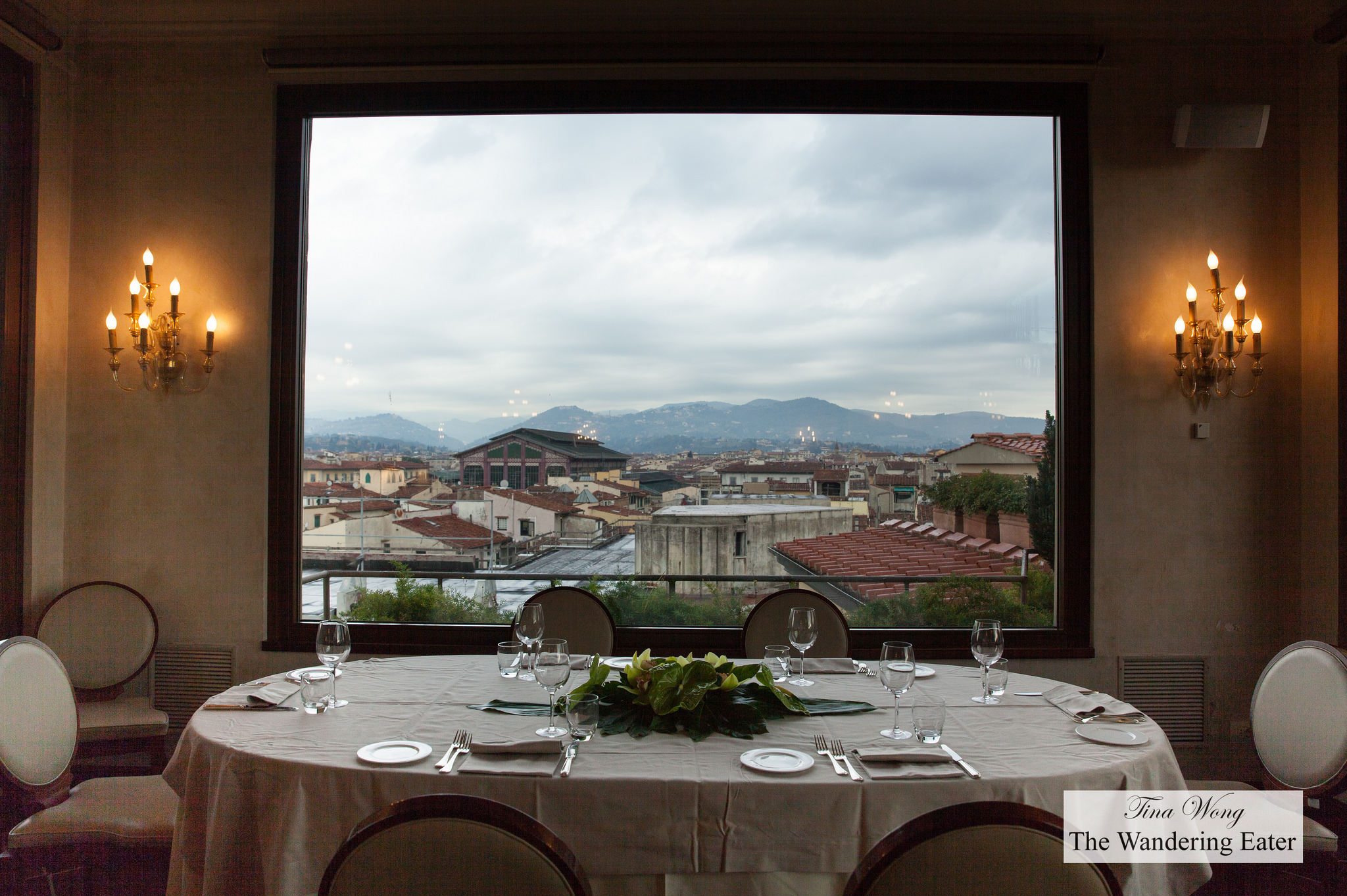 Lunch with a Spectacular View of Florence at B-Roof at Grand Hotel